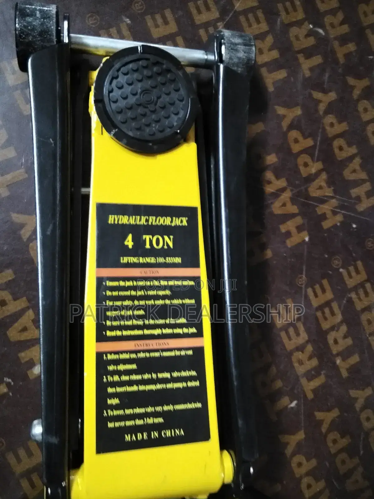 4 Ton Low Profile Hydraulic Jack