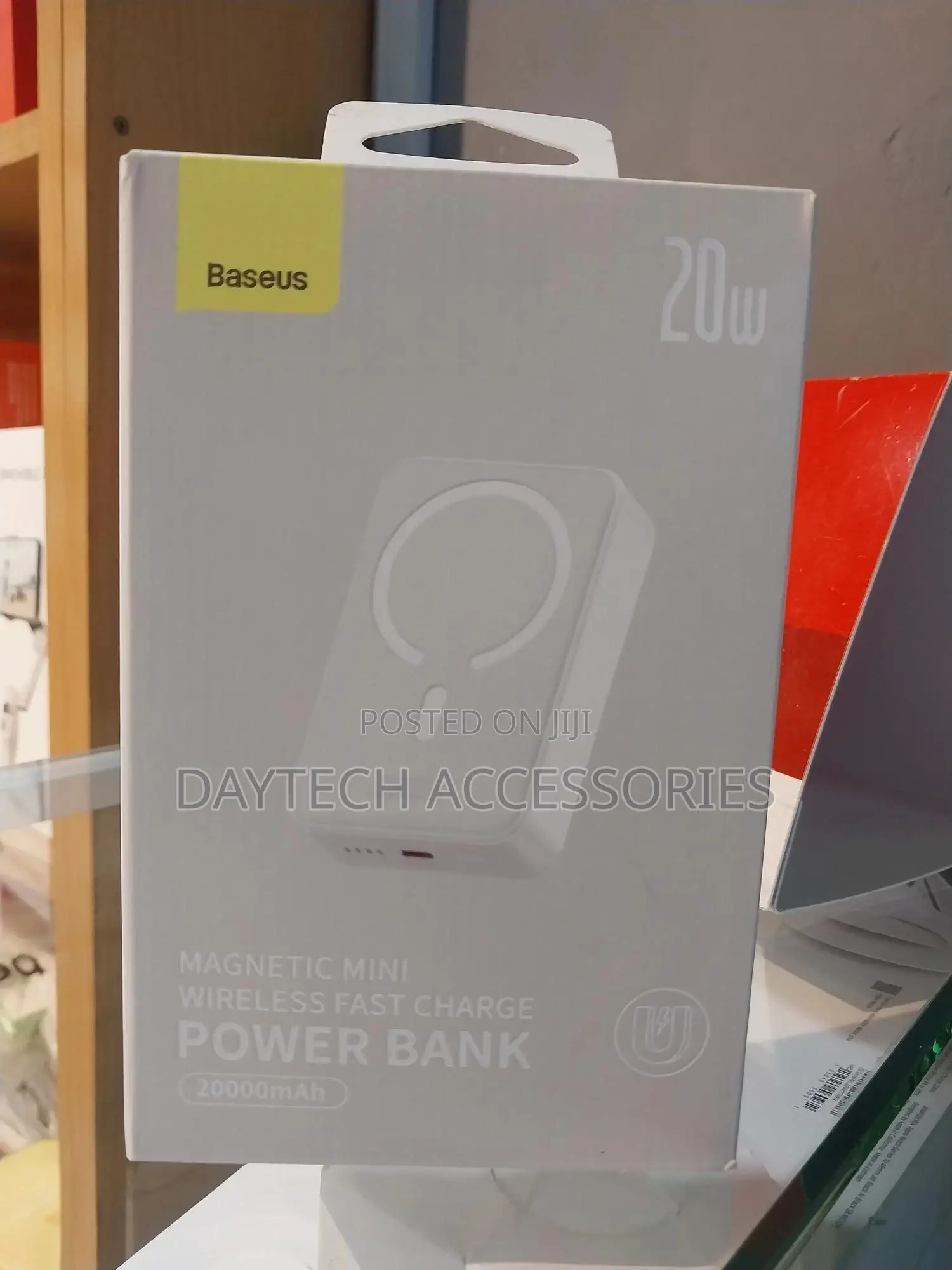 Baseus Magnetic Mini Wireless Fast Charge Power Bank 20000mah 20w.