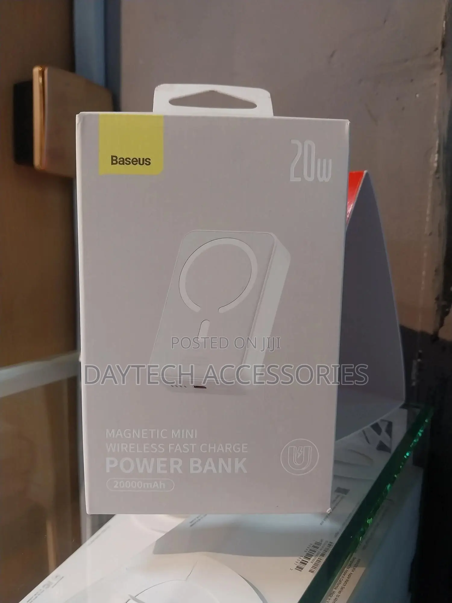 Baseus Magnetic Mini 20000mah 20w Wireless Mag Safe Charge Power Bank
