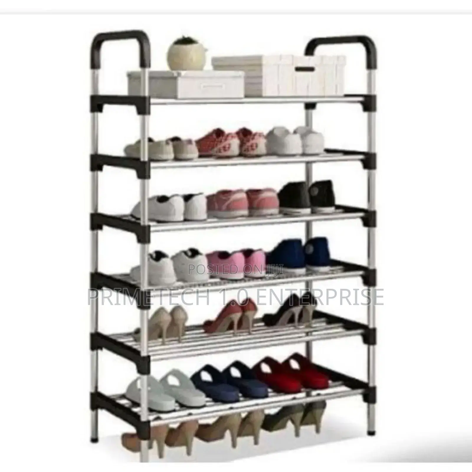 Adjustable 6 Layer Shoe Rack