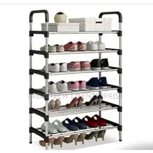 Adjustable 6 Layer Shoe Rack