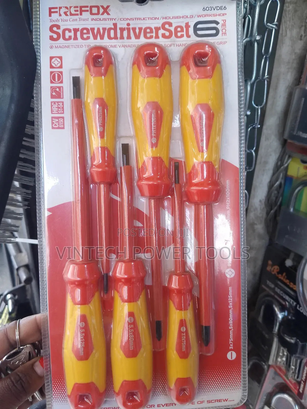 Screwdriver Set 6 Pieces /Magnetic Screwdriver Set