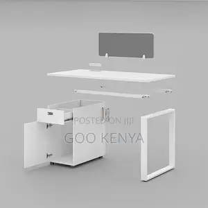 Office Desk; Premium Boss Office Desk With Drawer Storage