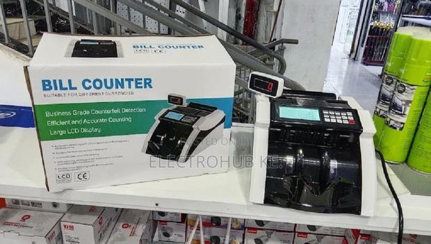 Currency Note Cash Counting Machine With Fake Note Detection - main view
