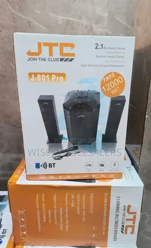 Jtc Mtungi 2.1ch Hometheatre-bt/Fm/Usb-12,000w-system