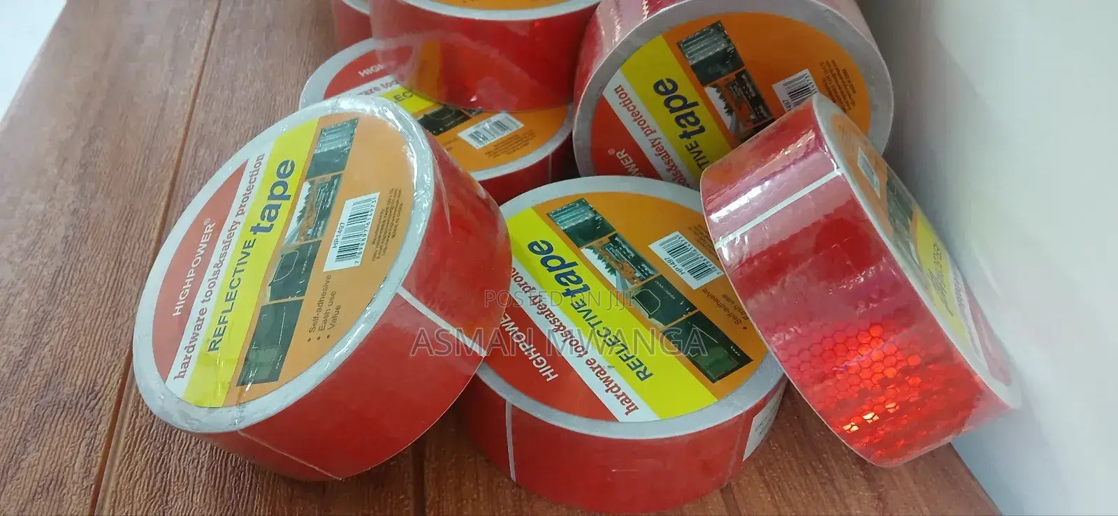 Reflective Tape Red 5cm×25mtrs