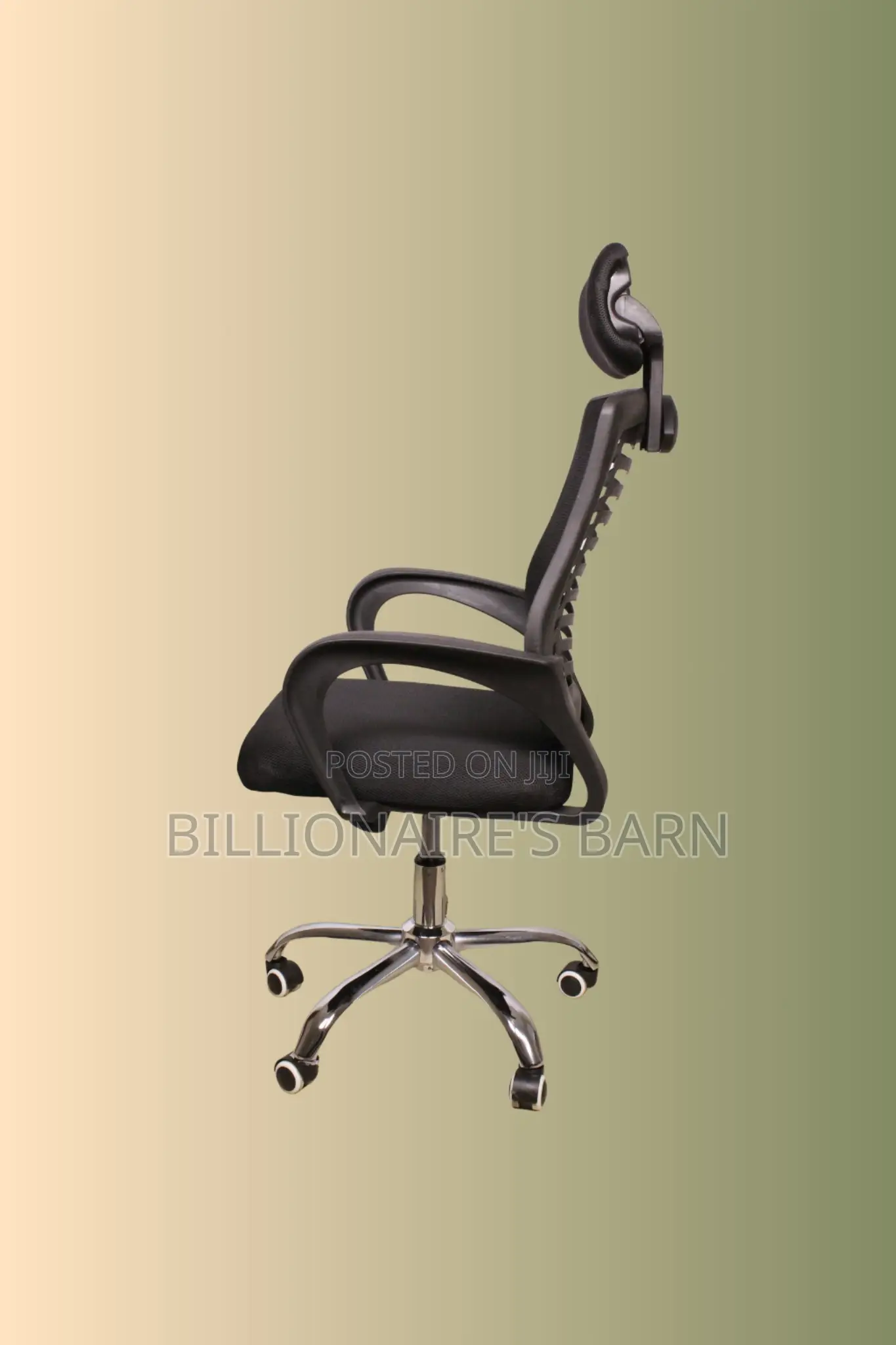 Ergonomic Secretarial Mesh Chair | Swivel Base