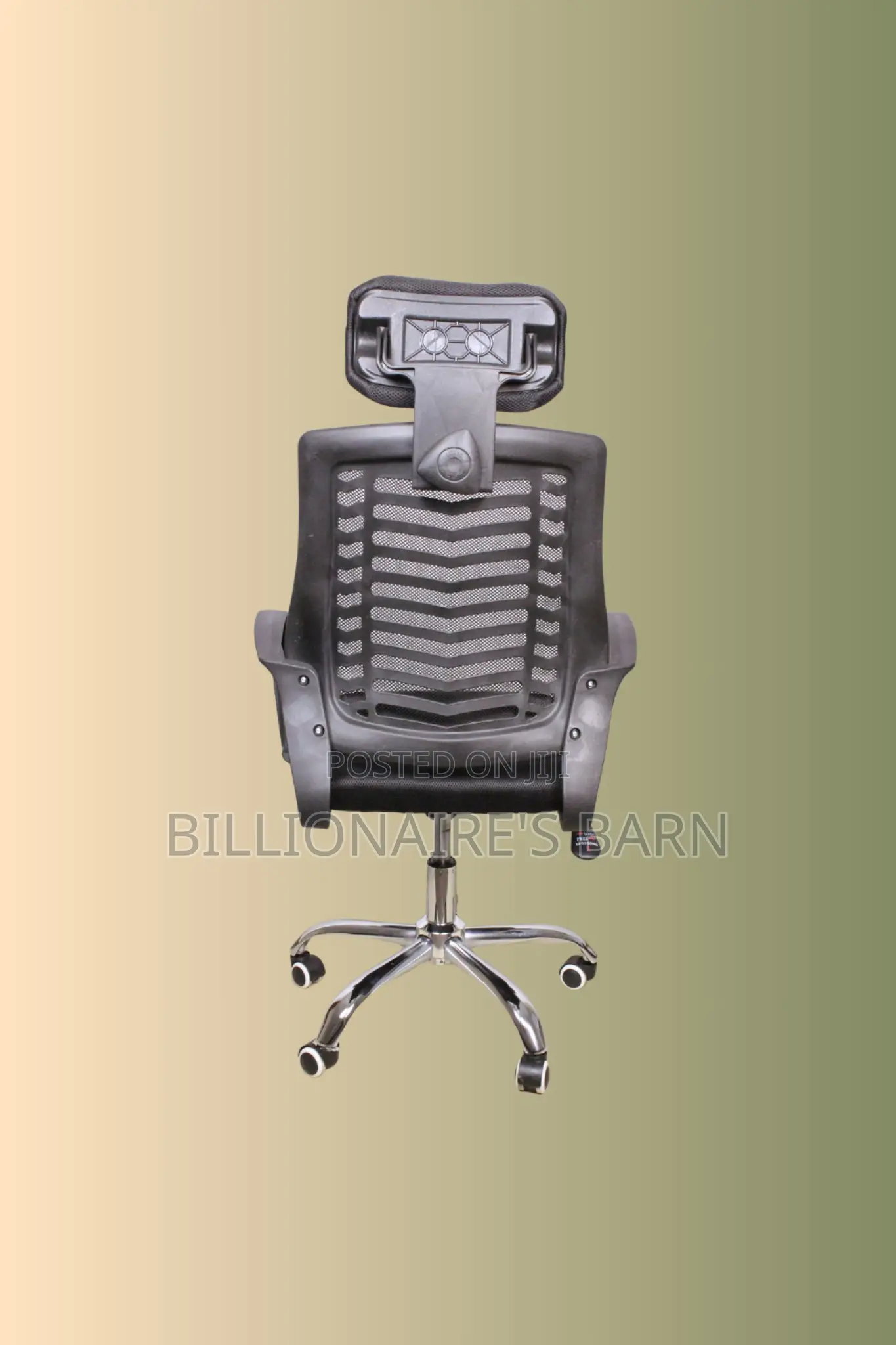 Ergonomic Secretarial Mesh Chair | Swivel Base