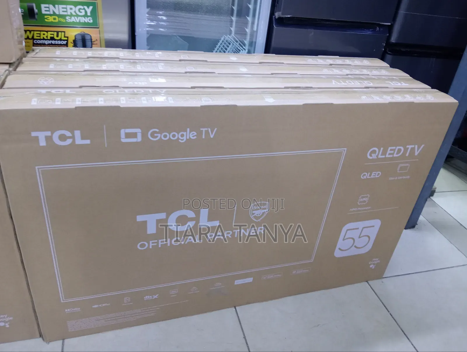 TCL 55" Qled Smart T6c Google Tv New Model