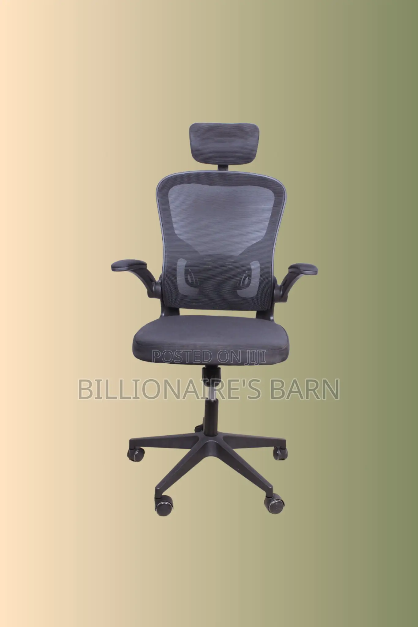 Grey Ergonomic Office Chair | Premium Mesh Backrest