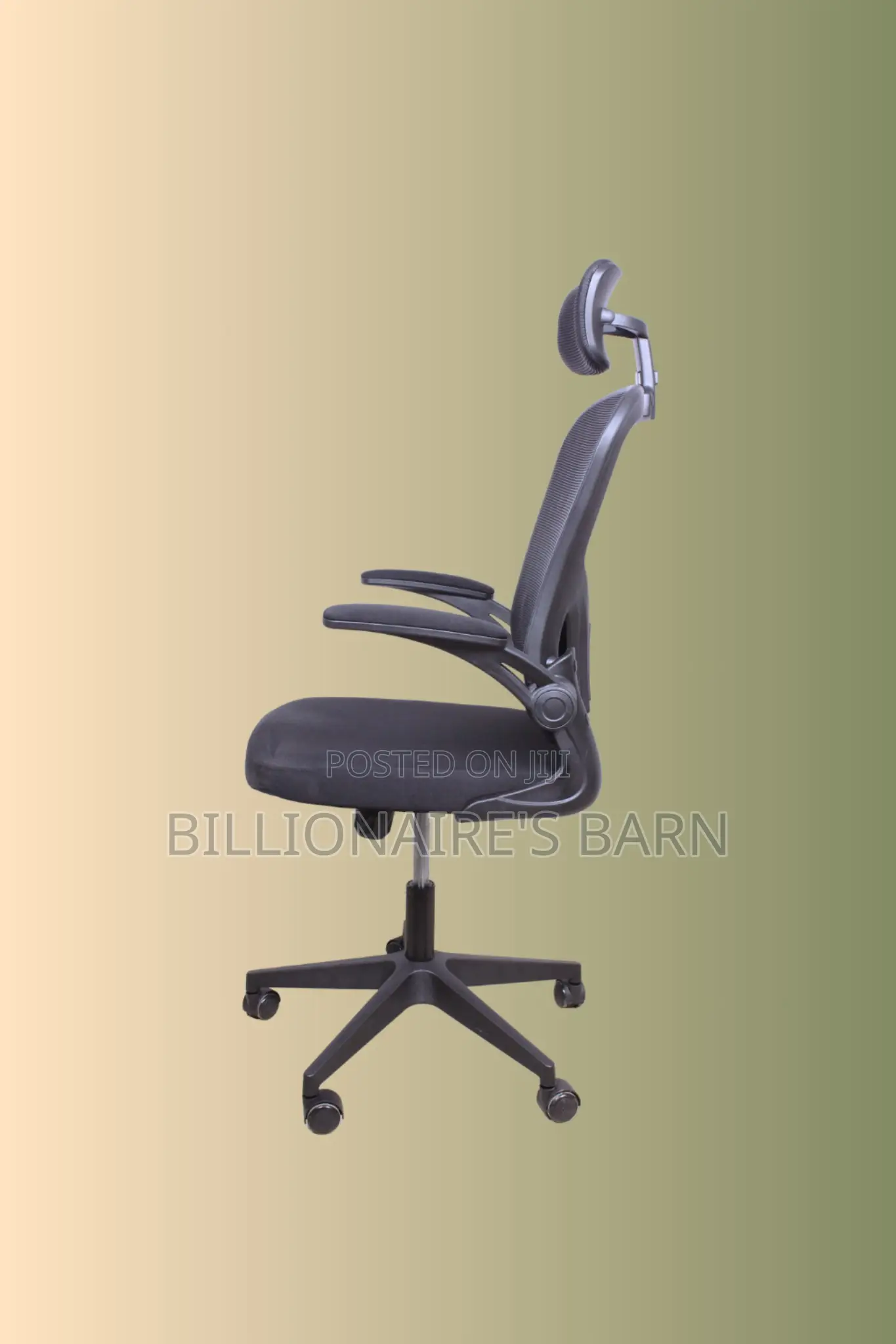 Grey Ergonomic Office Chair | Premium Mesh Backrest