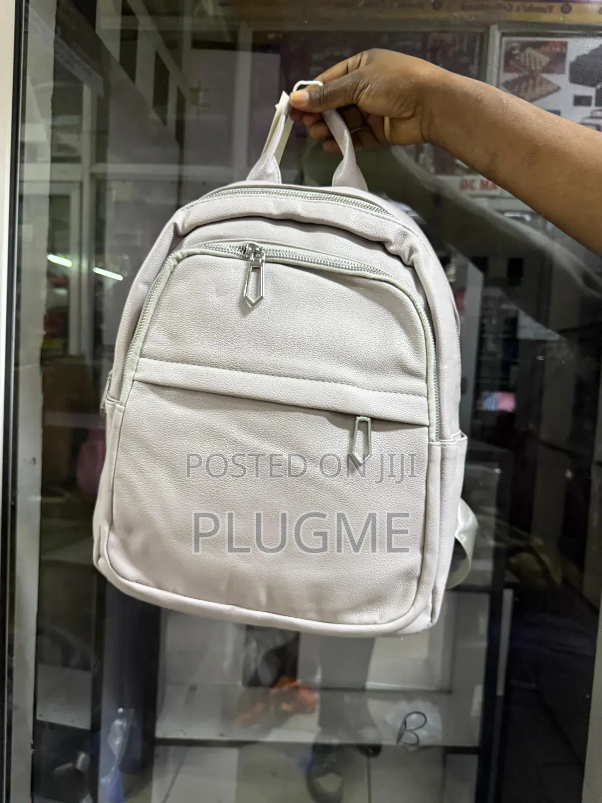 Chic Stylish Leather Monkey Bag Backpack
