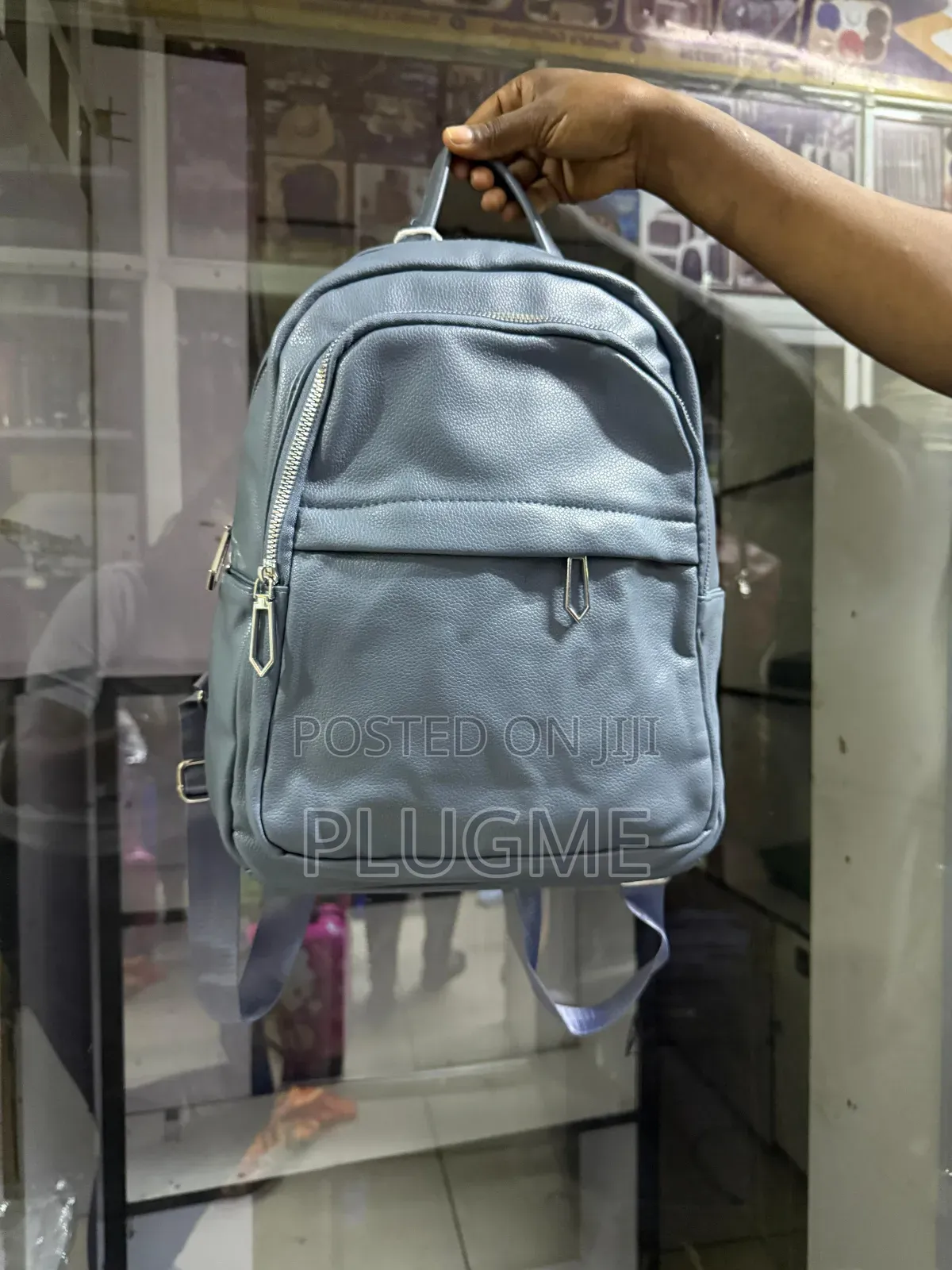 Chic Stylish Leather Monkey Bag Backpack