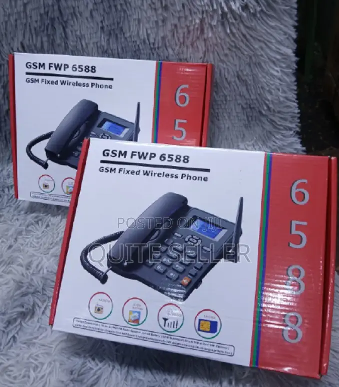 GSM FWP 6588 Fixed Wireless Phone 2g Frequency: 850/900/1800/1900mhz