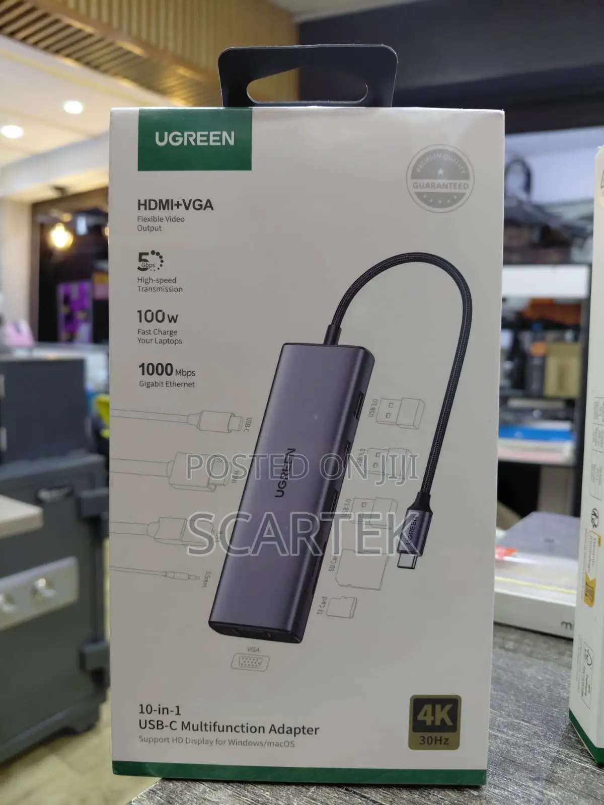 Ugreen 10 In 1 Multifunctional Adapter