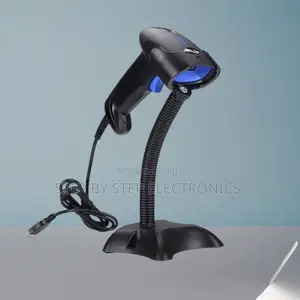Automatic 1d/2d Handheld Laser Barcode Reader + Free Stand