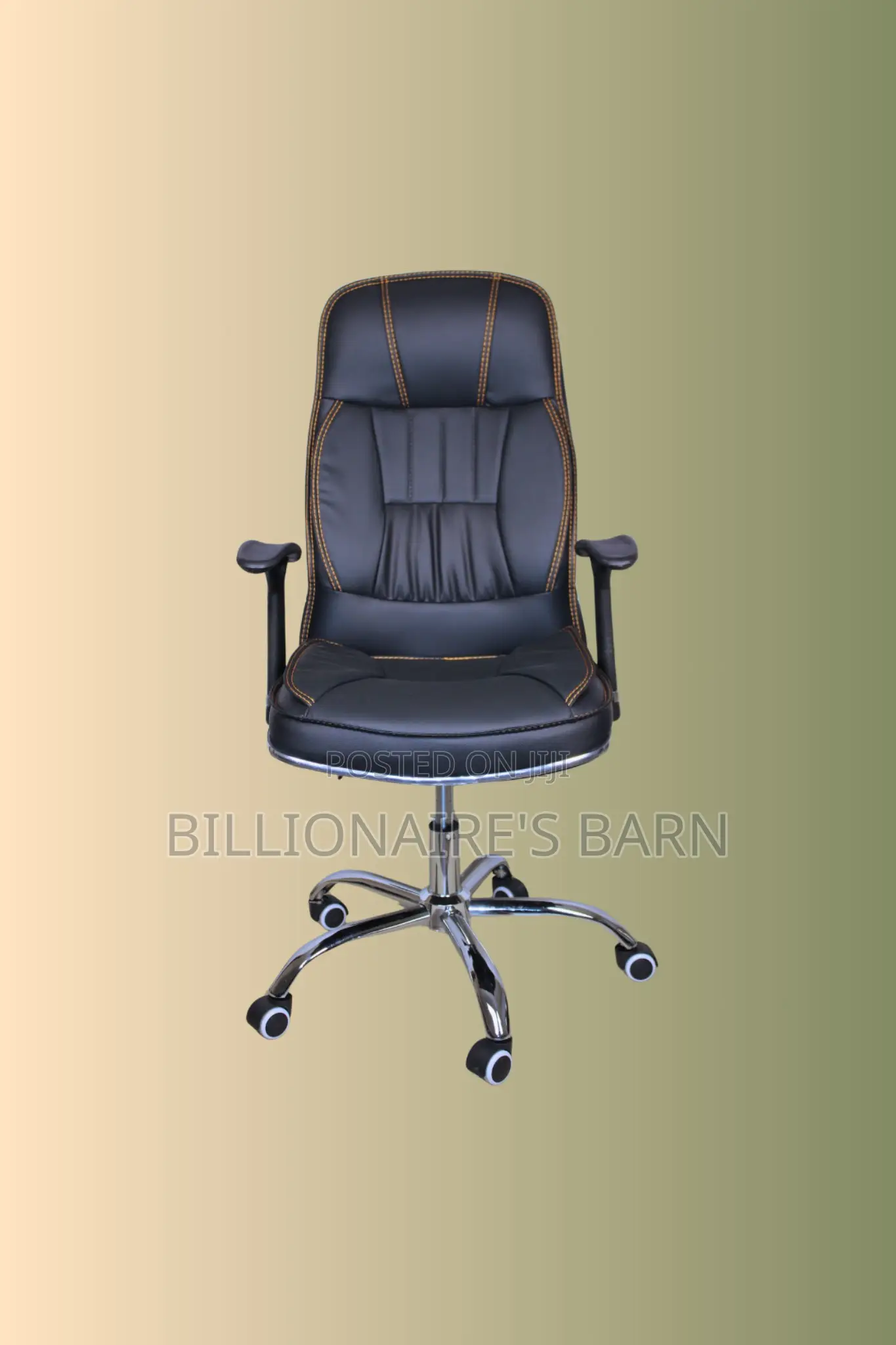 Pro-Grade Executive Leather Office Chair | Scratch-Resistant Finish