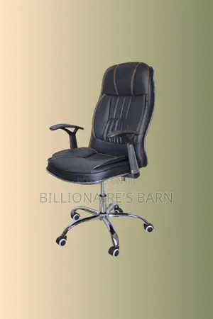 Pro-Grade Executive Leather Office Chair | Scratch-Resistant Finish