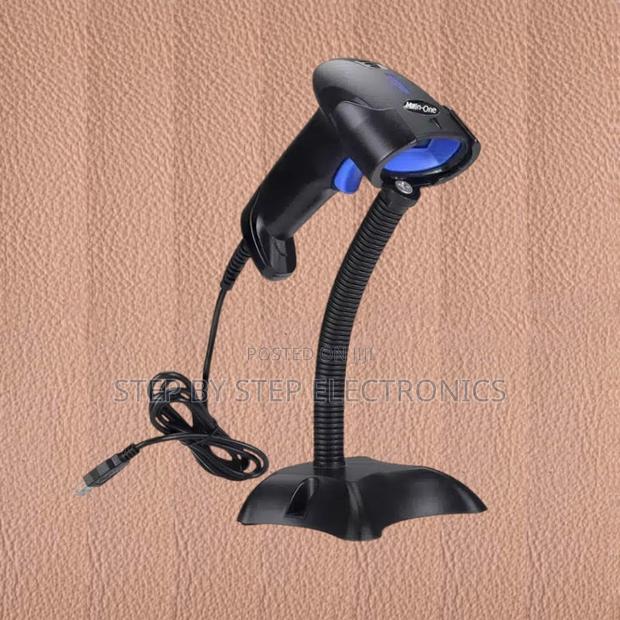 Usb Wired Automatic 1d/2d Handheld Laser Barcode Reader With Stand