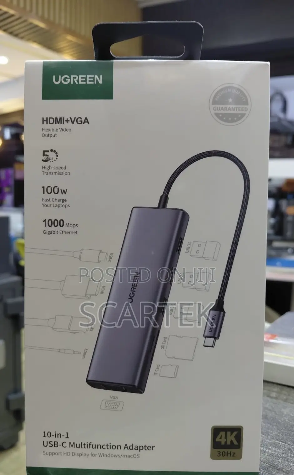 Ugreen 10 In 1 Multifunctional Adapter