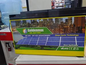 Goldenmax 200ah 12v Gel Deep Cycle Slim Battery - thumbnail 2