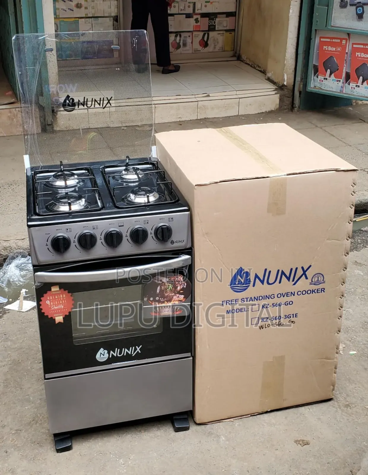 A New Model 50*55 Nunix Full Gas Standing Cooker