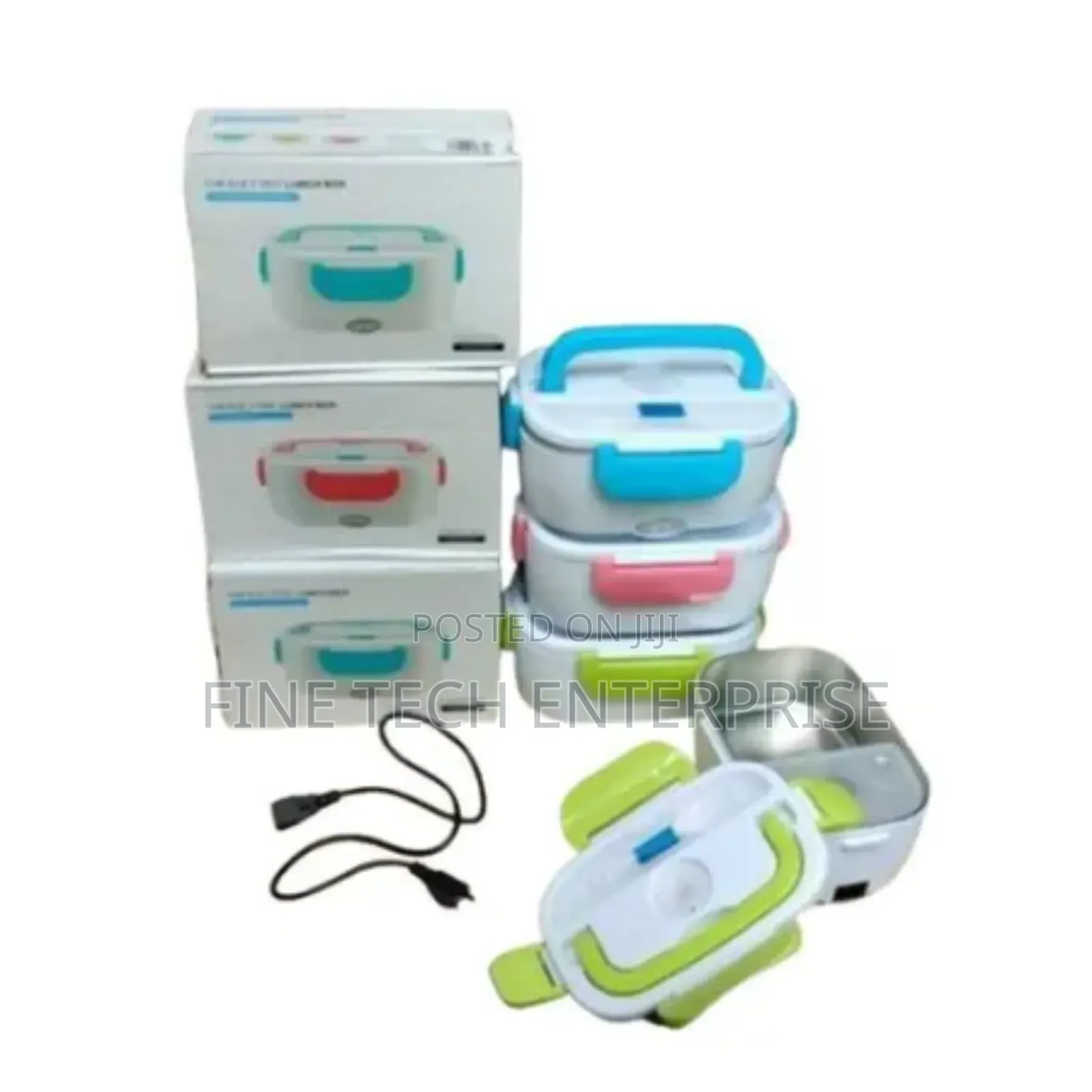 Electric Lunch Box Metallic Inside