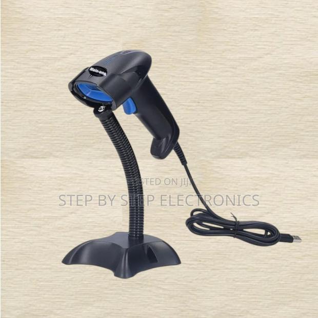High-Accuracy Barcode Scanner With Stand Ideal for Supermarkets - main view