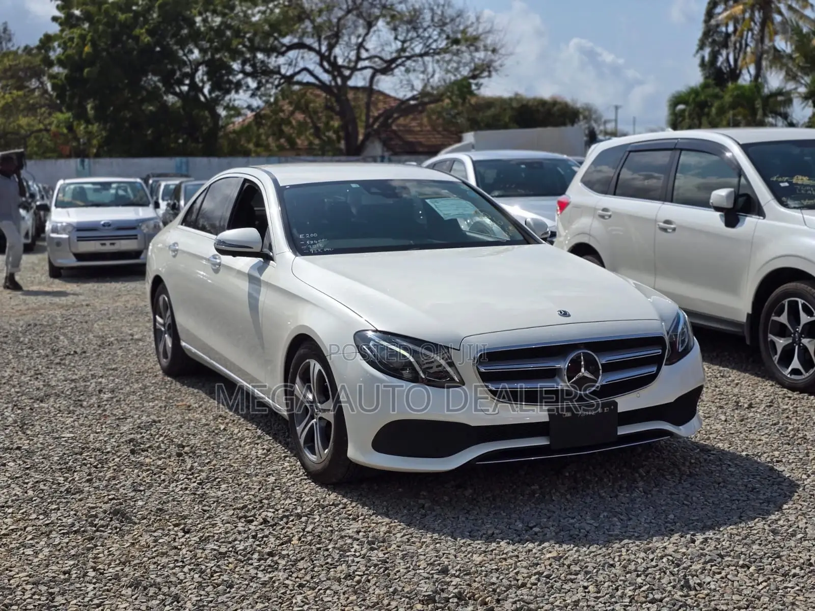 Mercedes-Benz E200 2018 White