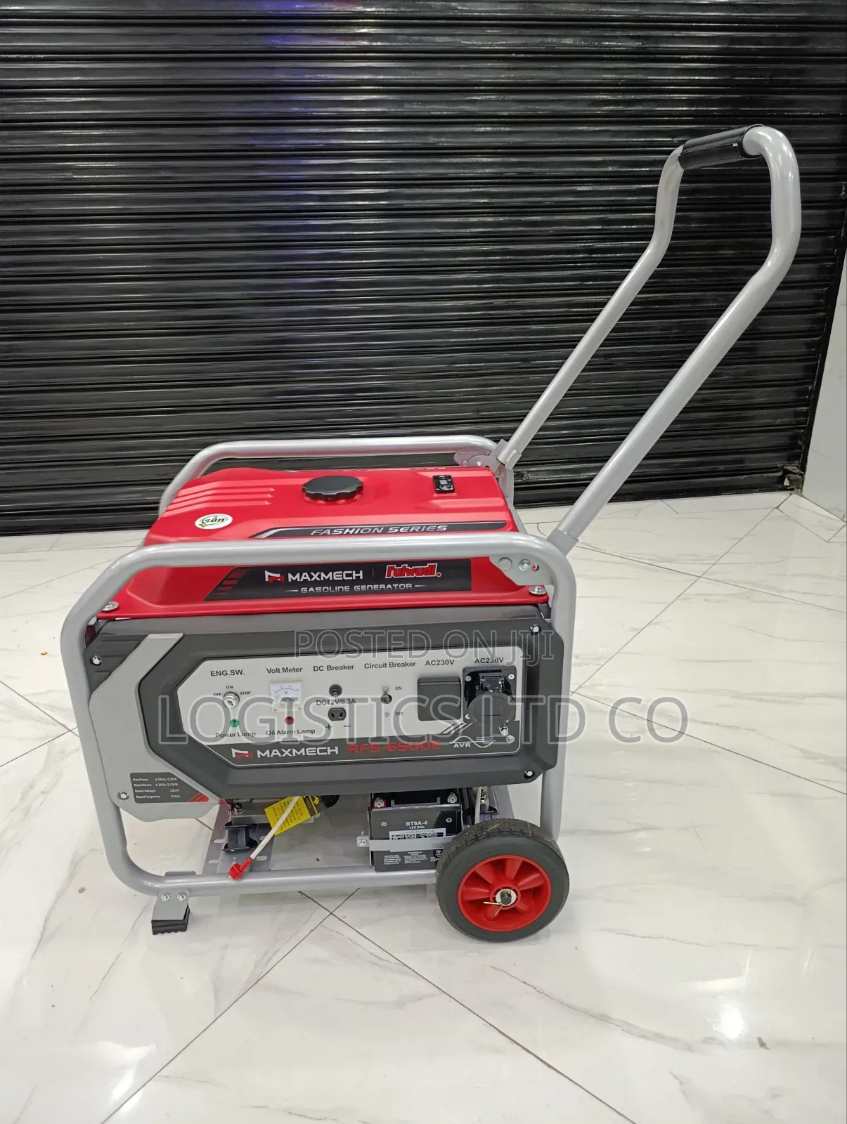 Maxmech RFS-6500e 6.9kva 5.5kw Petrol Generator