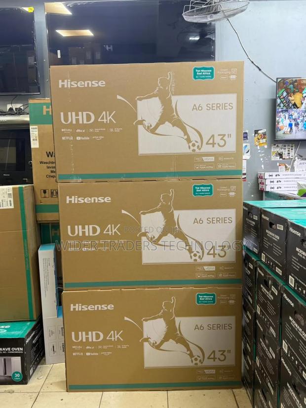 Hisense 43 Inch Smart Uhd Tv 43a6 - thumbnail 2