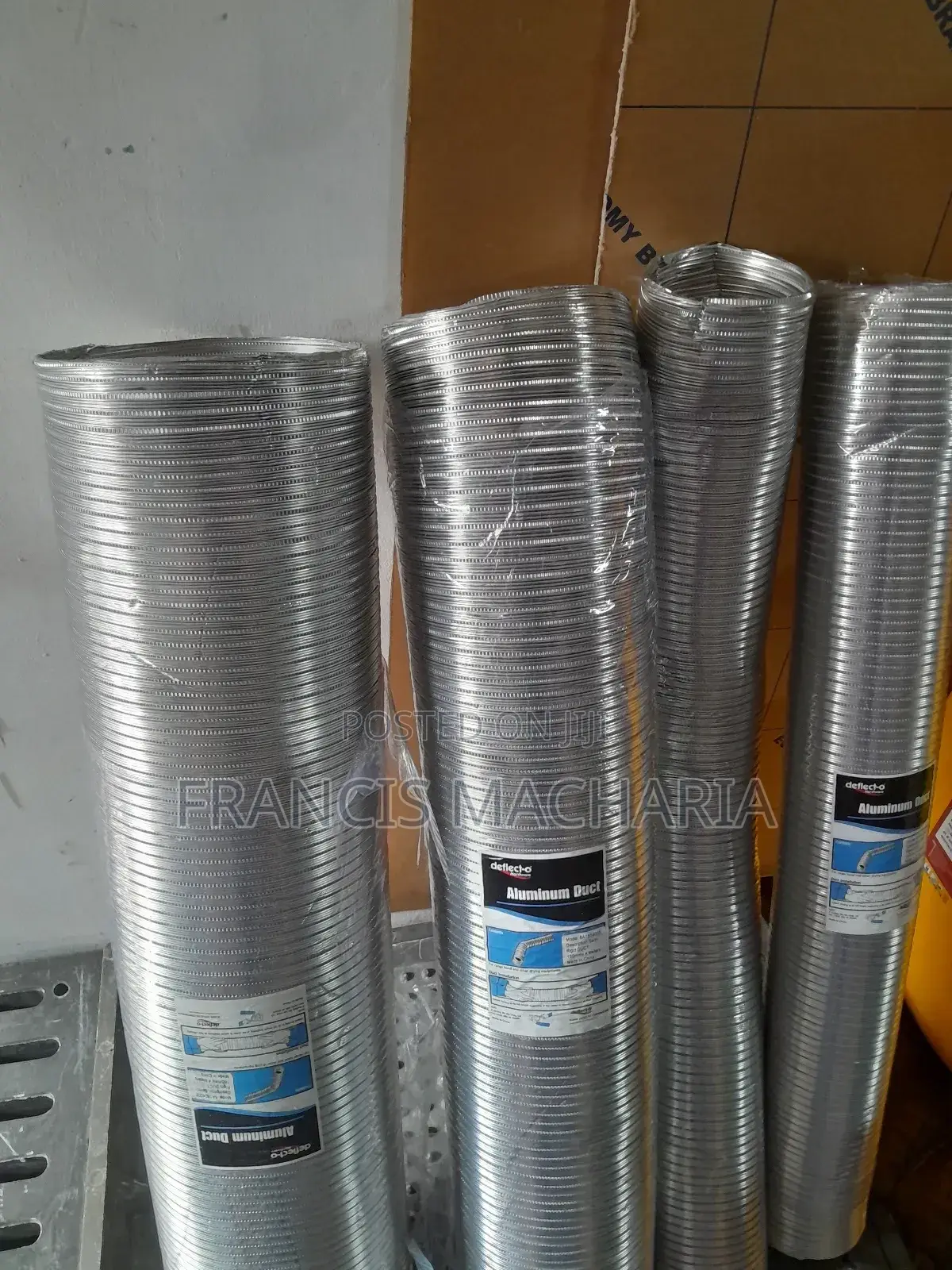 Heavy Duct Aluminium 4m by 150mm