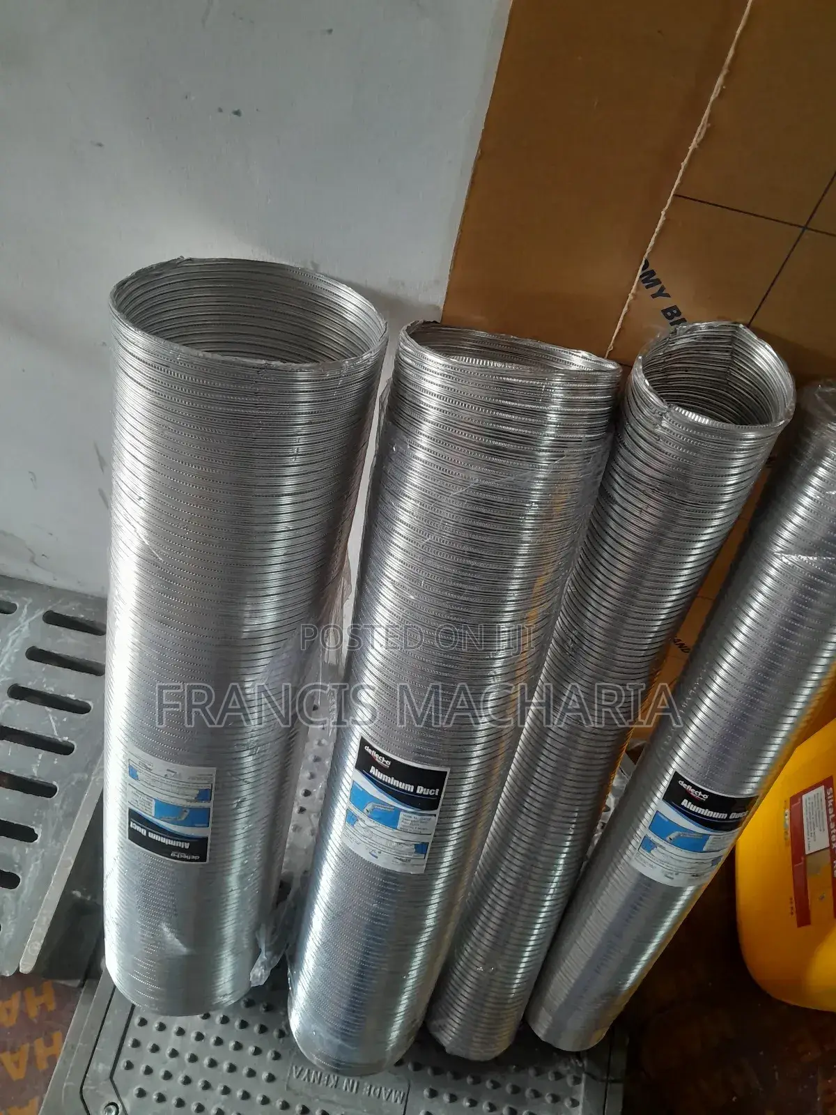 Heavy Duct Aluminium 4m by 150mm