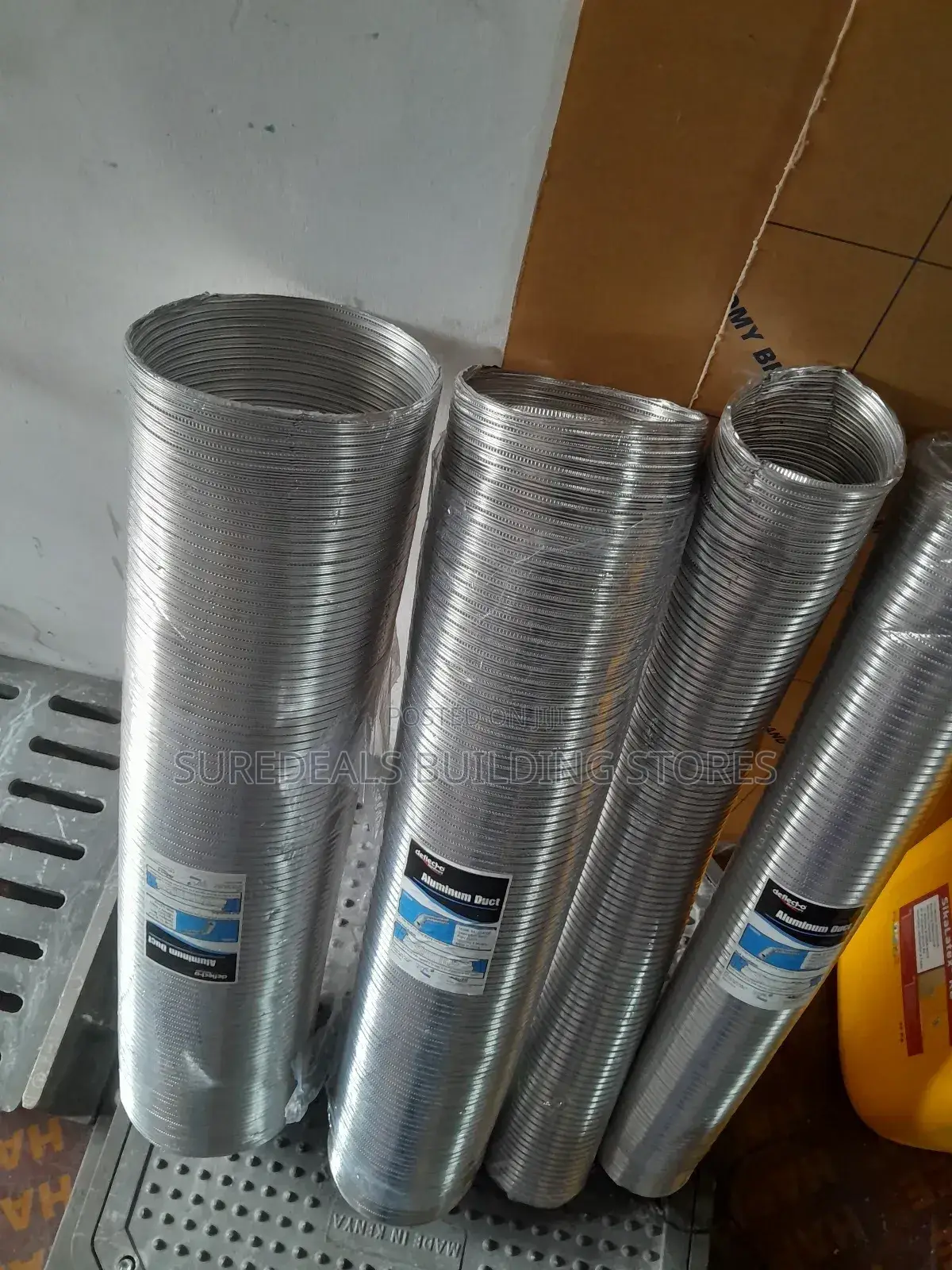 Heavy Duct Aluminium 4m by 150mm