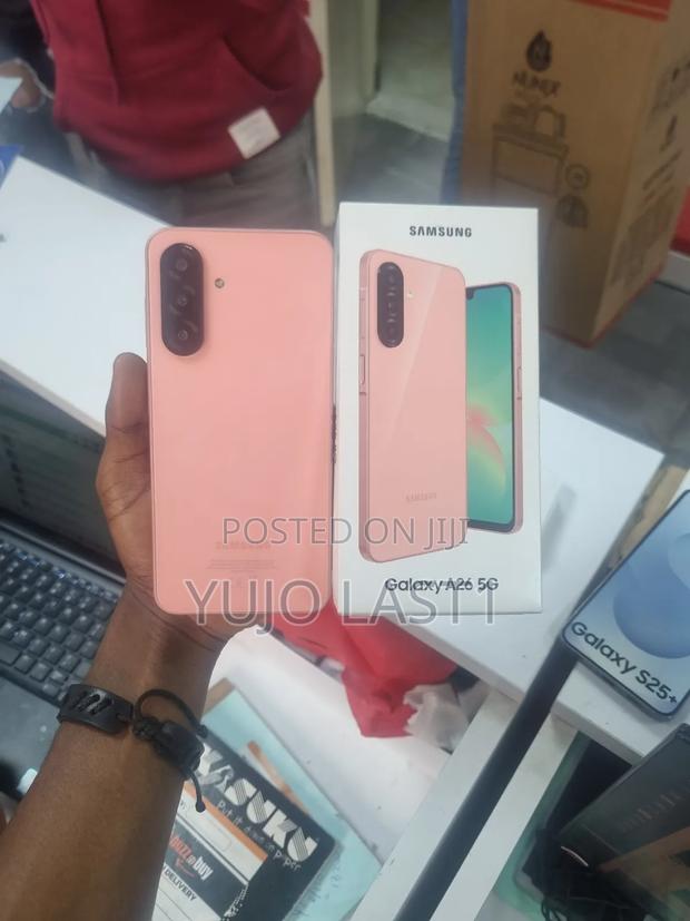 New Samsung Galaxy A26 256 GB Pink - main view