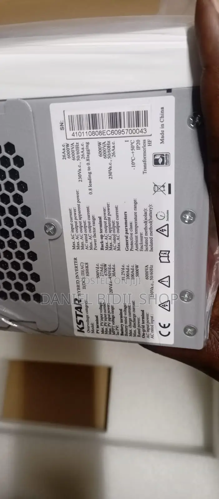 Kstar Hybrid Lithium Inverter 6.7kw 51.2v