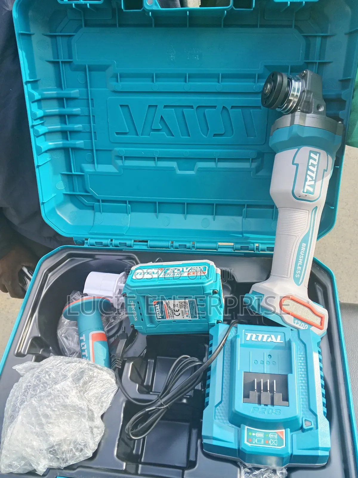 Total Cordless Angle Grinder 4inch 20v