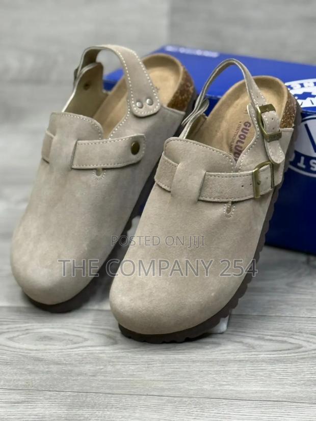 Quality Sued Leather Casual Unisex Brike Storm Crogs Sandals - thumbnail 4