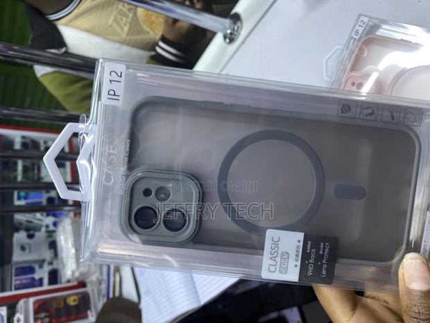 Fiwerty Magsafe Translucent Matte iPhone 12 Back Case - main view