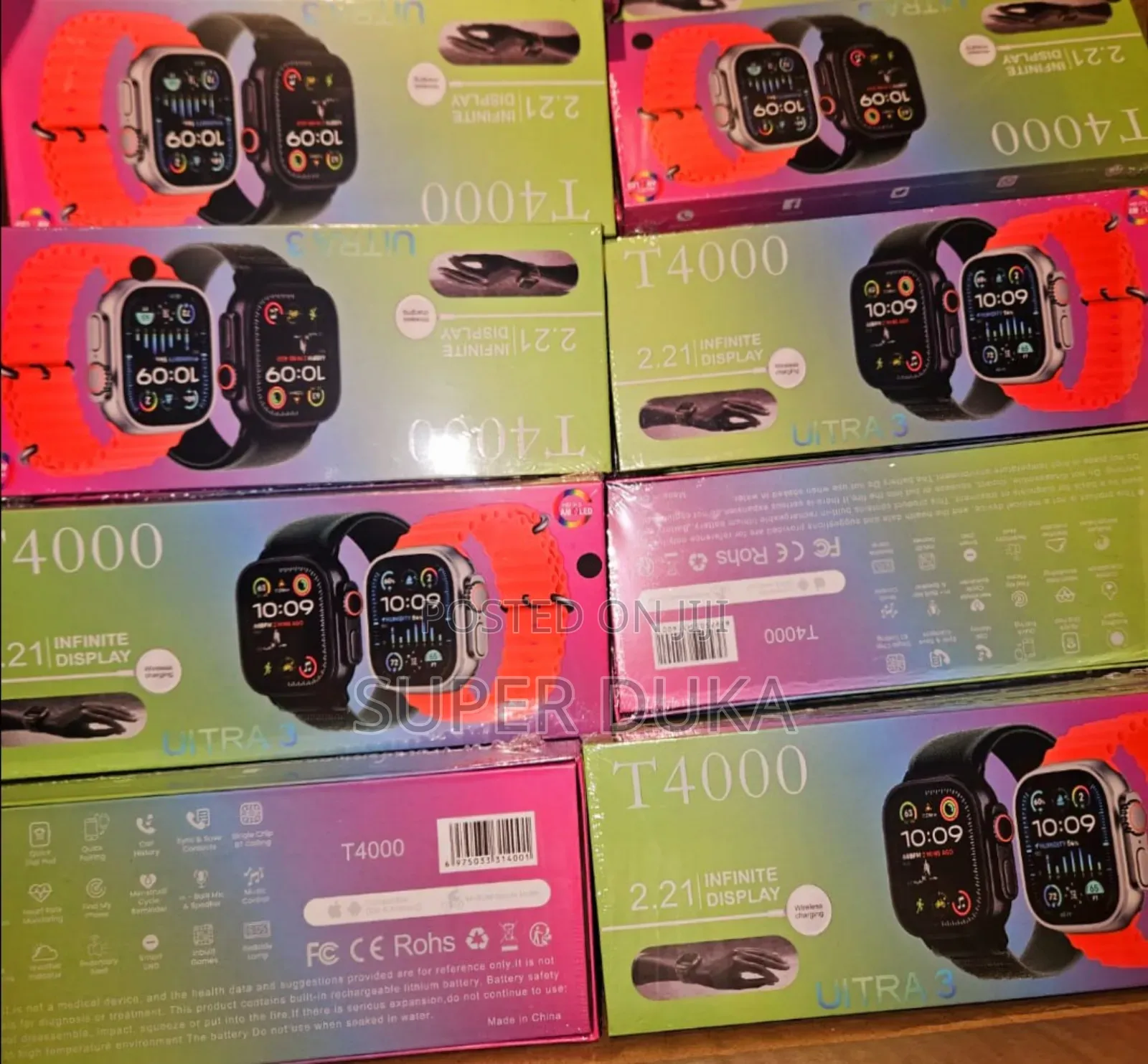T4000 Ultra 3 Smartwatch.