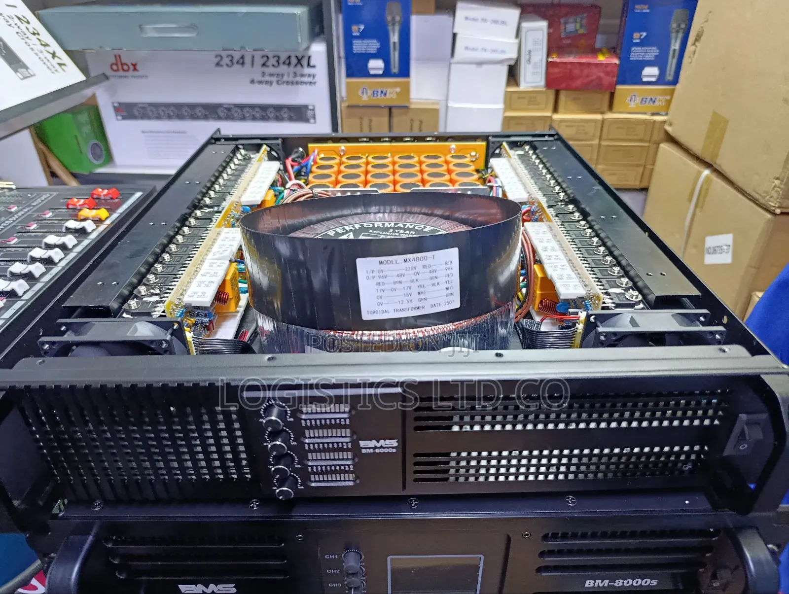 BMS Bm6500s 4channel Power Amplifier