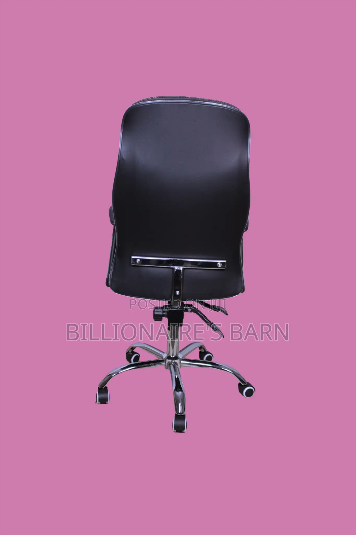 Executive, Leather Office Chair (Space-Saving).— Limited Stock