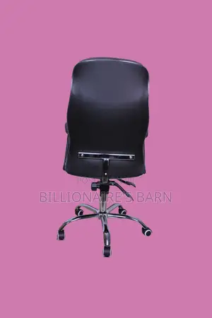 Executive, Leather Office Chair (Space-Saving).— Limited Stock