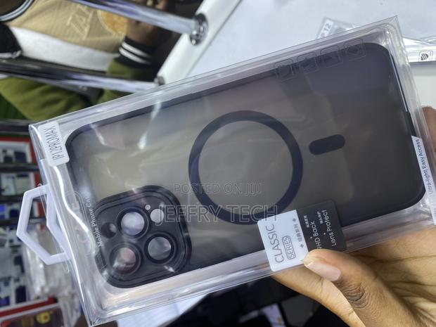 Tawaker Translucent Magnetic Matte Phone Case for iPhone 12 Pro Max - thumbnail 2