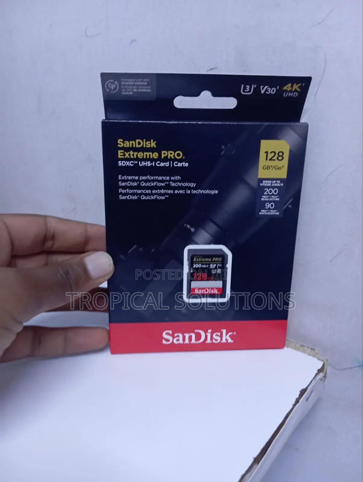 128gb Sandisk Extreme Pro 128gb SDXC Sd Card