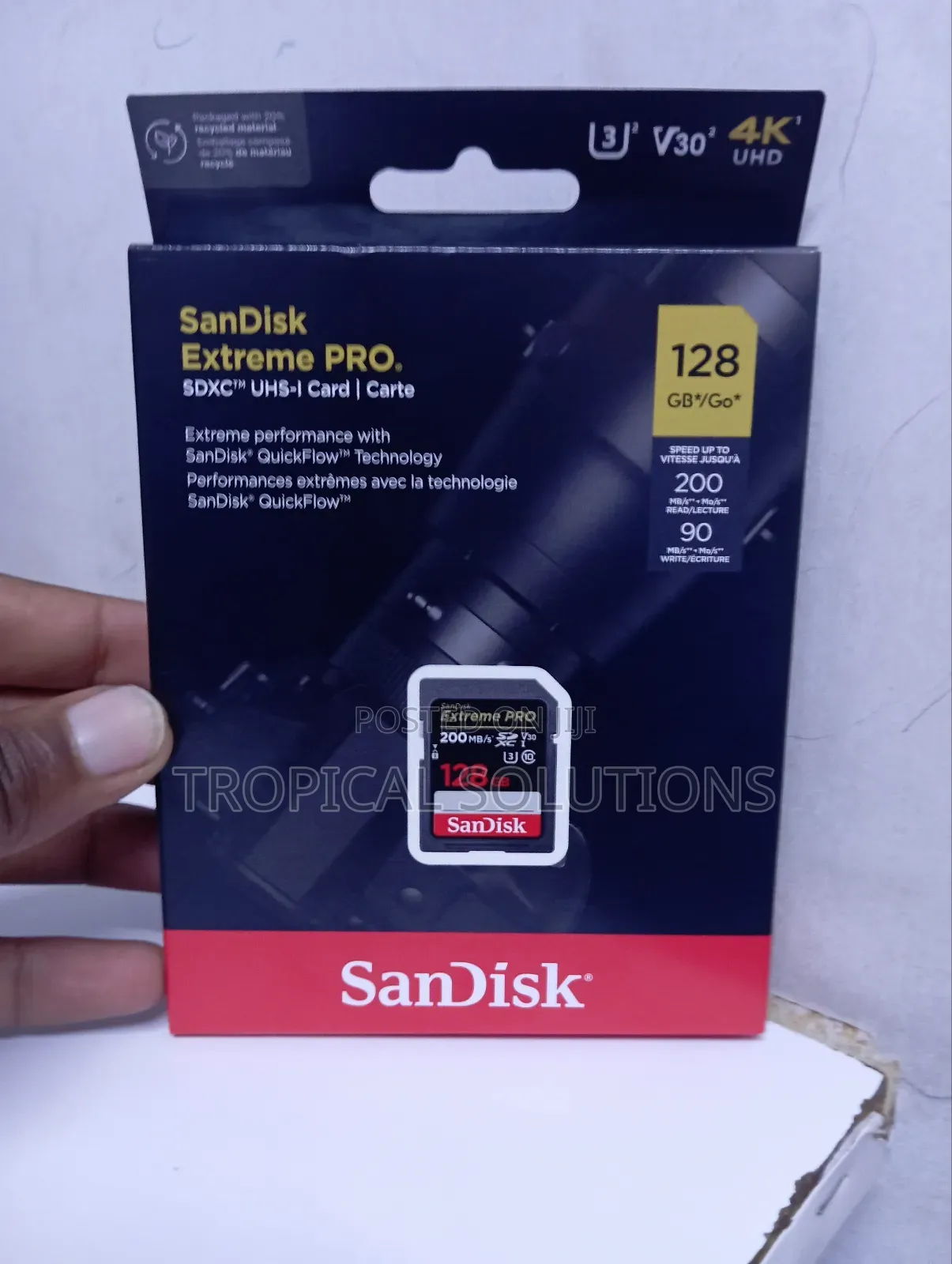 128gb Sandisk Extreme Pro 128gb SDXC Sd Card
