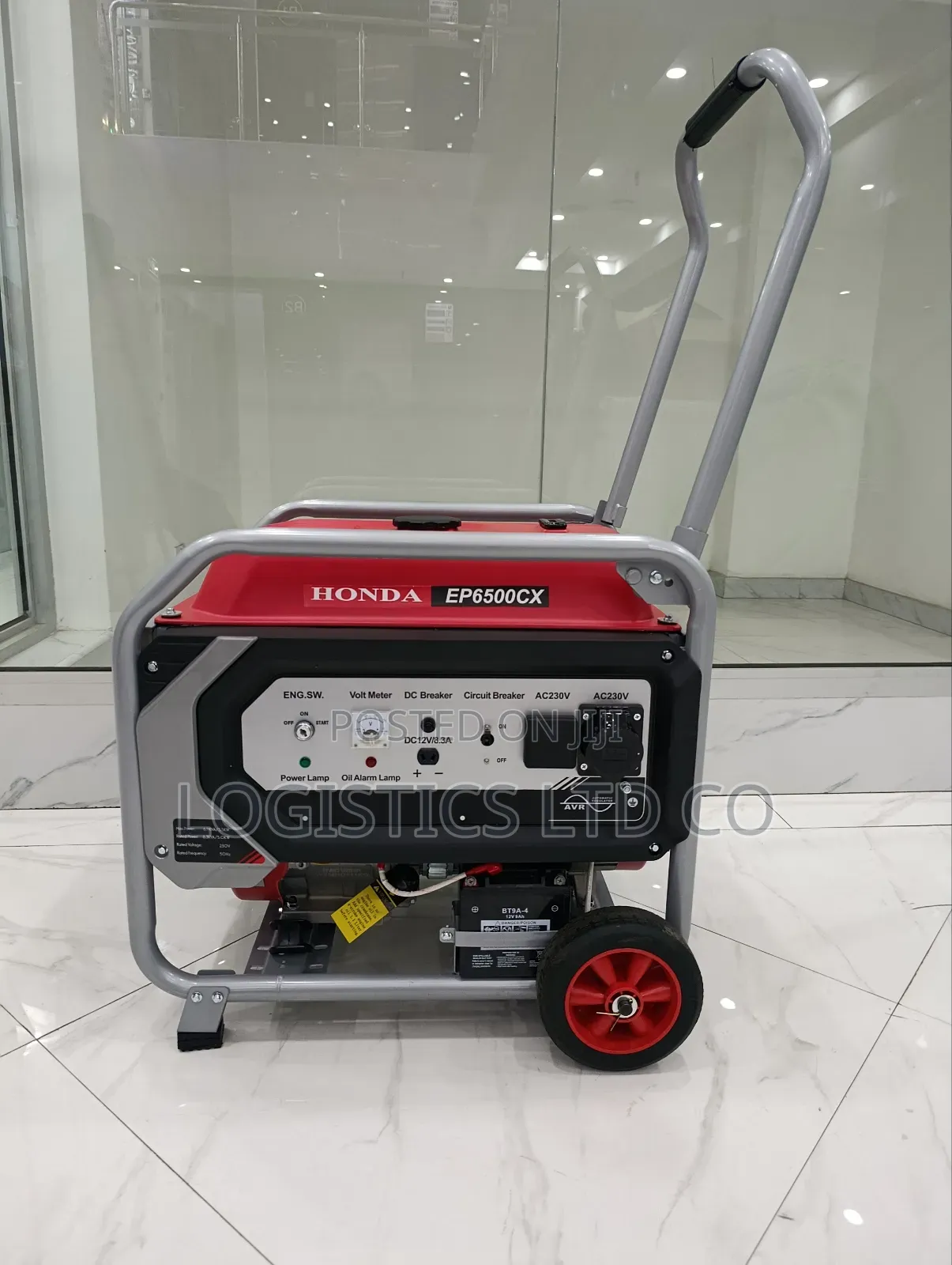 Honda Ep6500cx 5.5kw 6.9kva Portable Gasoline Generator