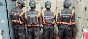 Grey Cargo Plus Orange Reflectors Normal Coveralls