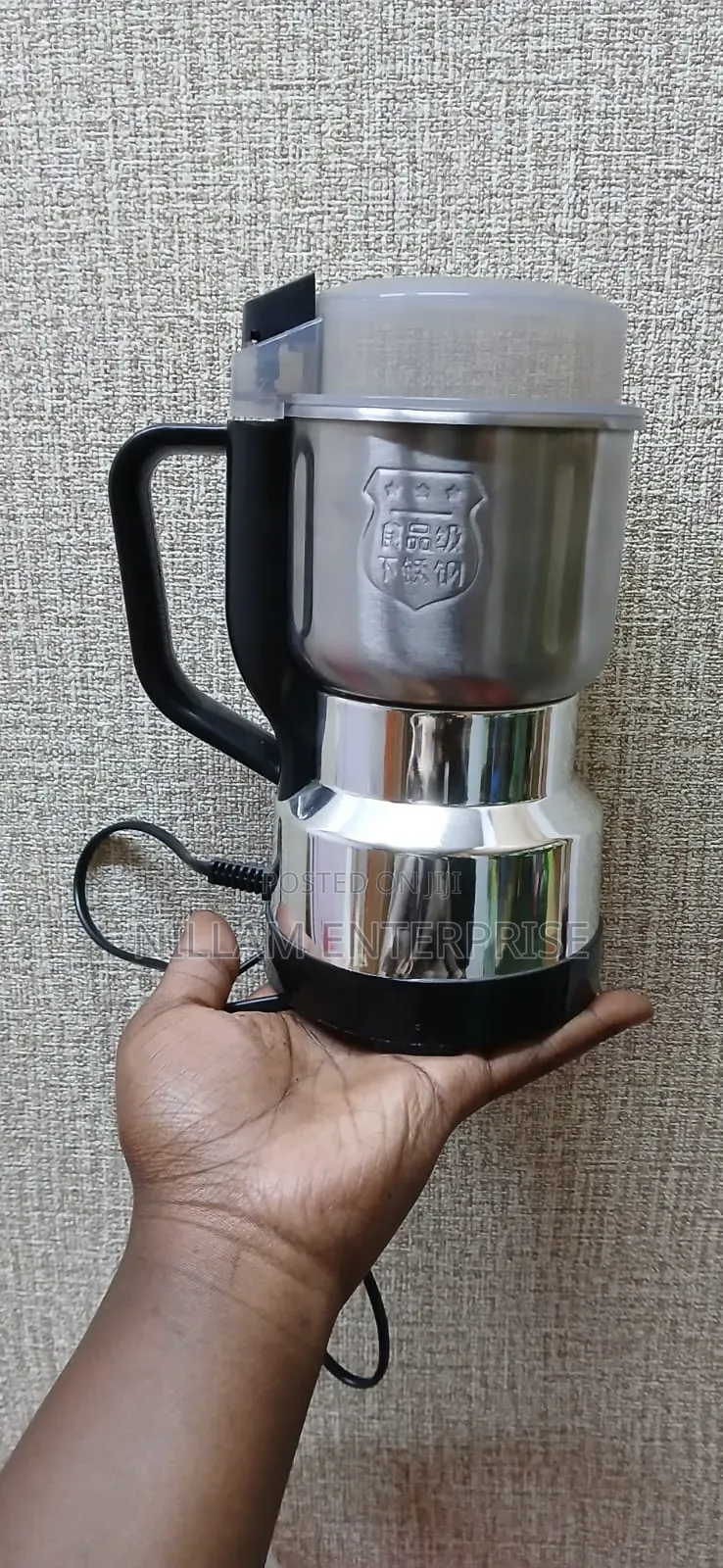 *Electric Grinder With Handle