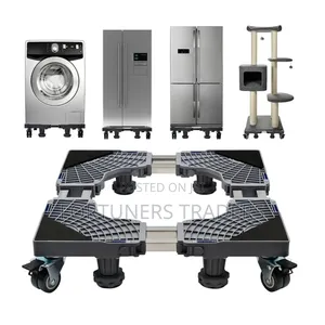 Heavy Duty Adjustable Double Fridge Base